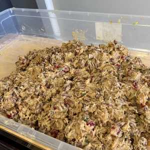 The only way to do this was to put some rubber gloves on and get in there by hand.
