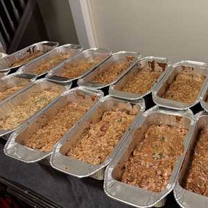 Pulled out of the oven fully baked, waiting to cool.
